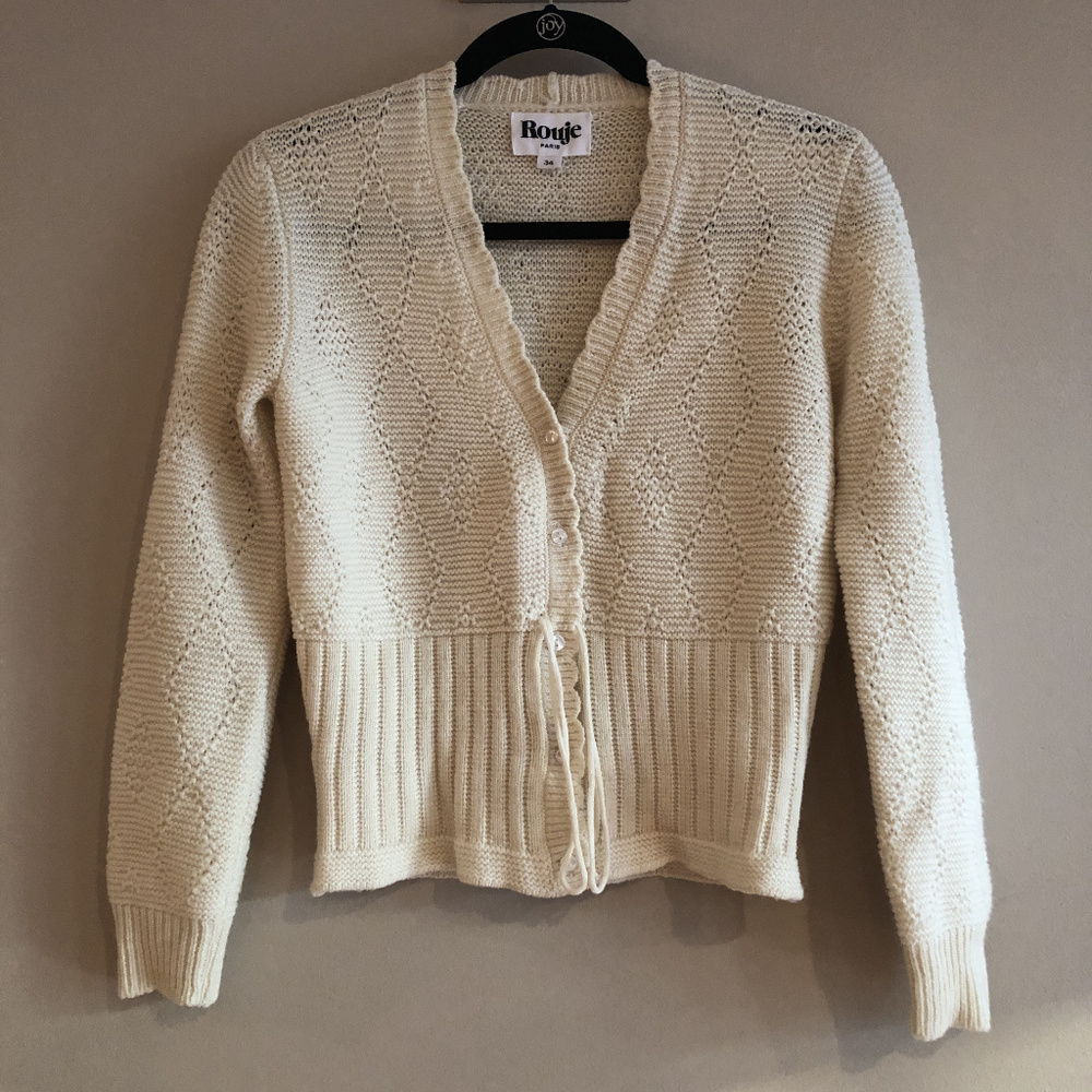❌SOLD❌ Rouje Paris Emile Cardigan - Picture 5 of 7